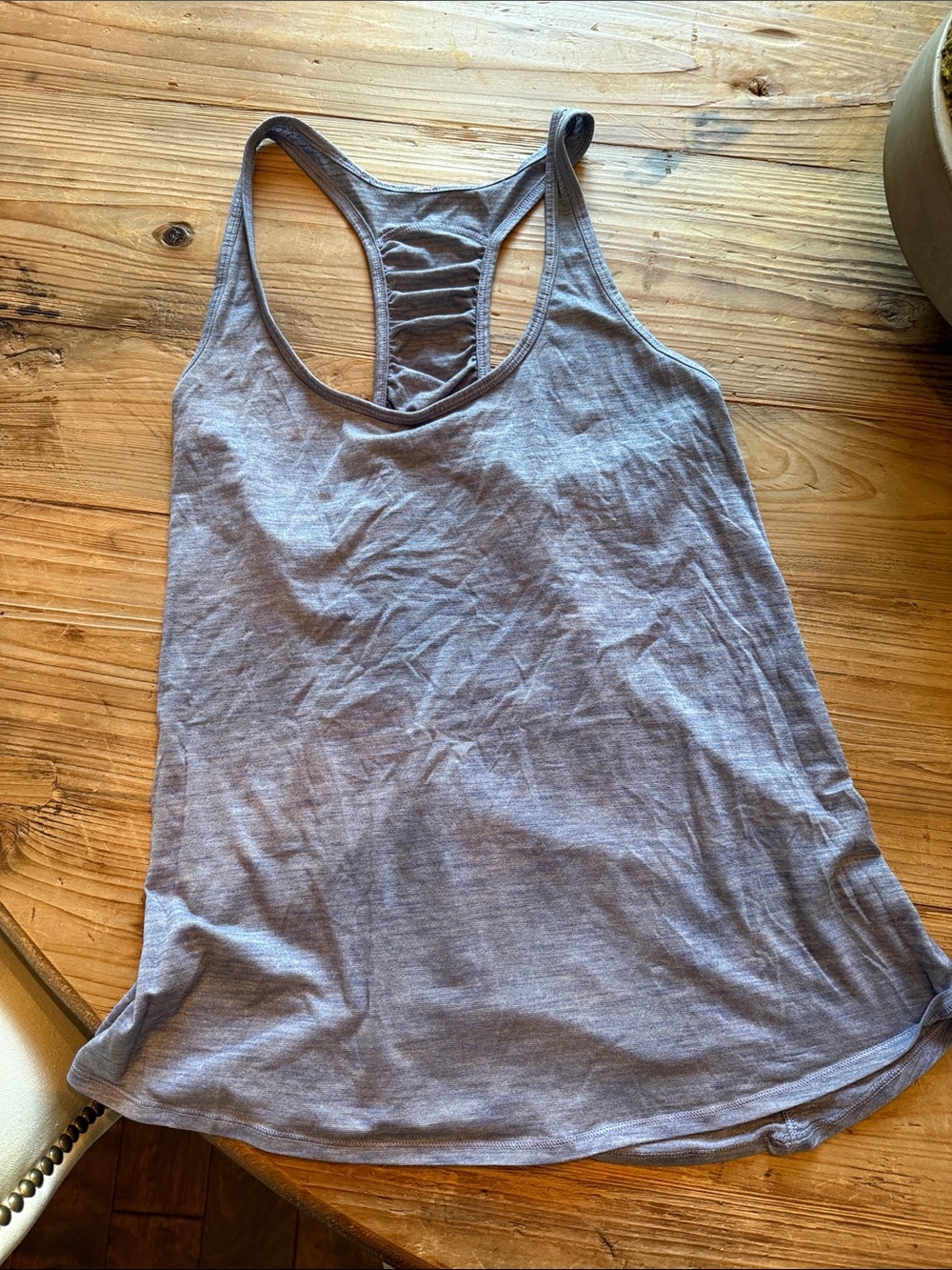 lululemon athletica denim blue Racerback Tank with Ladder Back